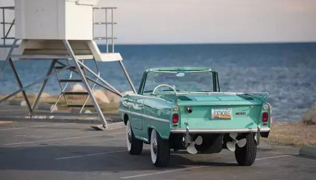 工程师的水陆两栖车之梦：AMPHICAR Model 770