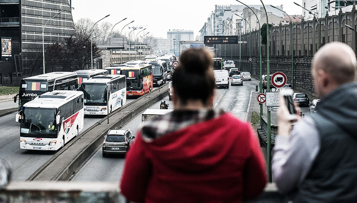 巴黎游行,环保,空气污染