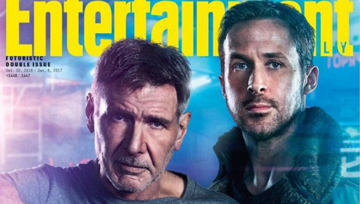 高思林和哈里森·福特共登杂志封面 谈新片《银翼杀手2049》