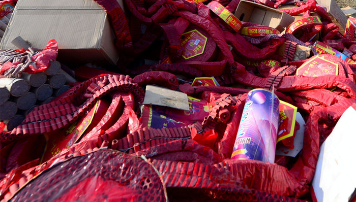 烟花爆竹,爆炸,大气污染