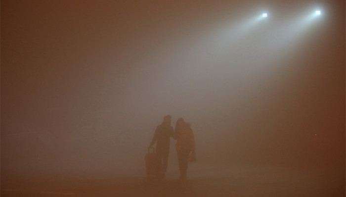 大雾,红色预警,霾