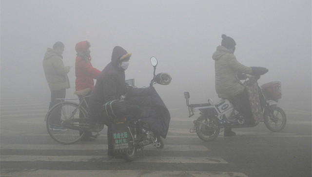 大雾,红色预警,雾霾