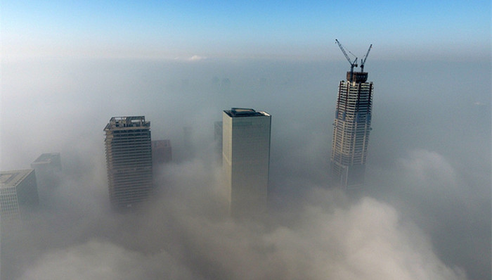 雾霾,减弱,冷空气