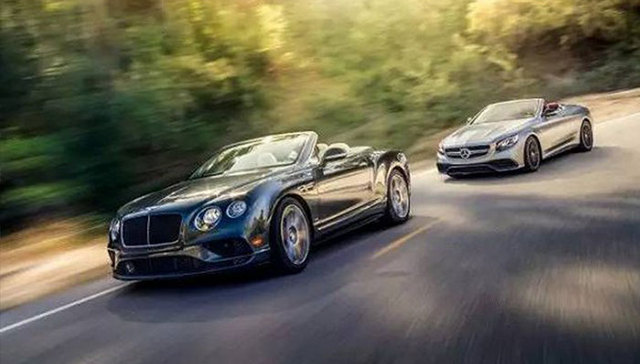 奢华敞篷猛兽对决：AMG S6 VS 宾利欧陆GT V8S