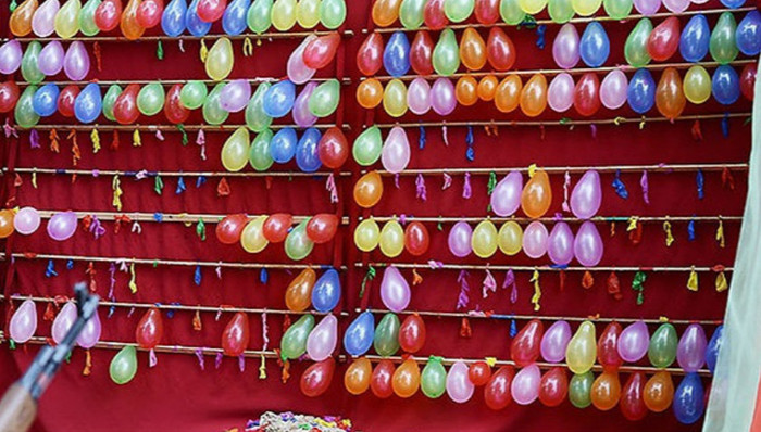 射击摊,大妈,玩具枪