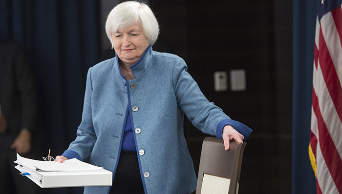 美联储,耶伦