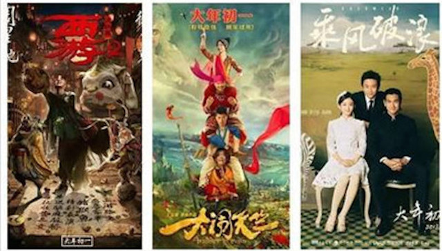 熊出没,影片,影业,乐视,西游伏妖篇,傻根,胜负,功夫瑜伽,上映,后会无期