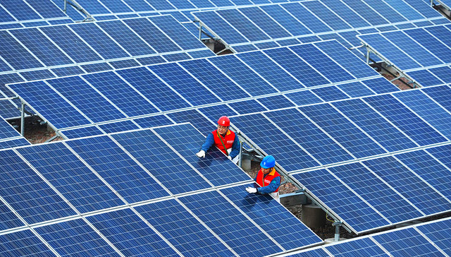 中国光伏发电新增装机容量连续四年位居全球第一