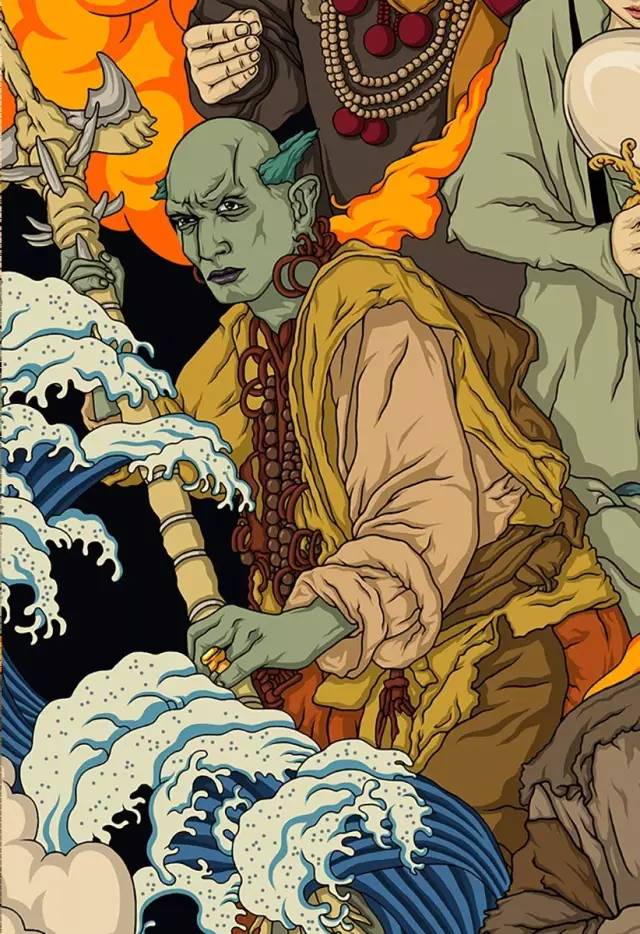 插画师看完《西游伏妖篇》，画出了比官方海报更撩人的作品！