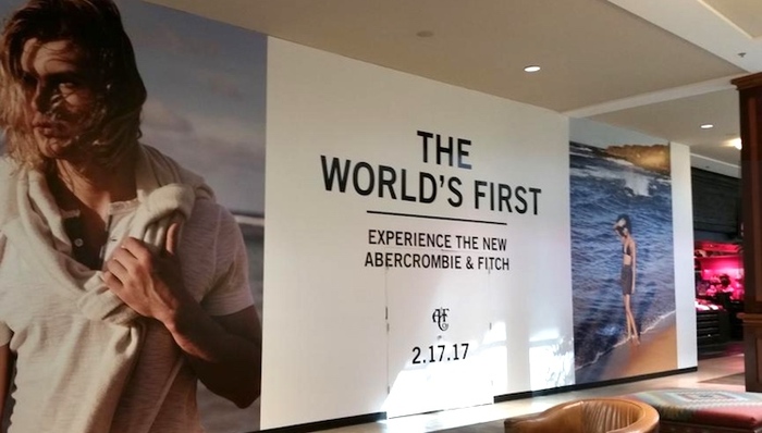 A&F,店铺设计,时尚商业说