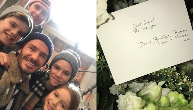 【体育明星日常】小贝抱小七助阵时装秀 林丹谢杏芳合体办儿子百日宴