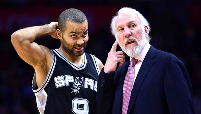 联手走过15个年头 波波维奇：帕克退役了我才退休