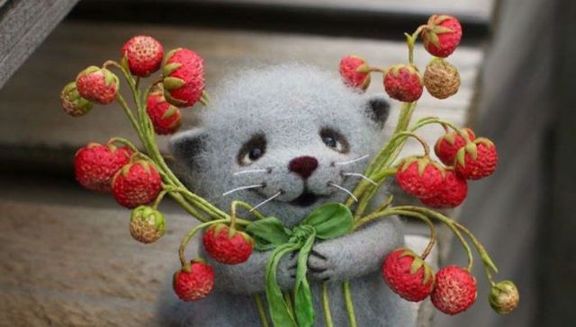 这里的羊毛毡萌炸了