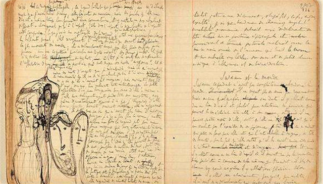 作家,海上劳工,普鲁斯特,手稿,纸草,作品,纸卷,笑面人,卷纸,追忆似水年华