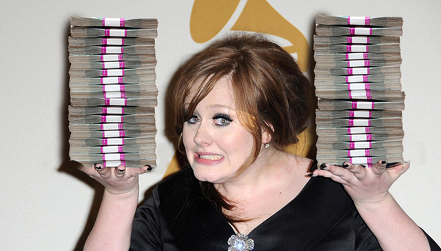 阿黛尔个人巡演有多赚钱？一晚吸金430万元