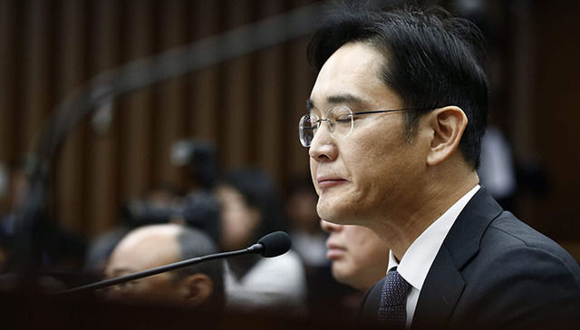 三星掌门人李在镕被韩法院正式批捕 涉案2.5亿元