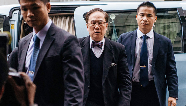 曾荫权罪名成立周三判刑 即时还押不准保释