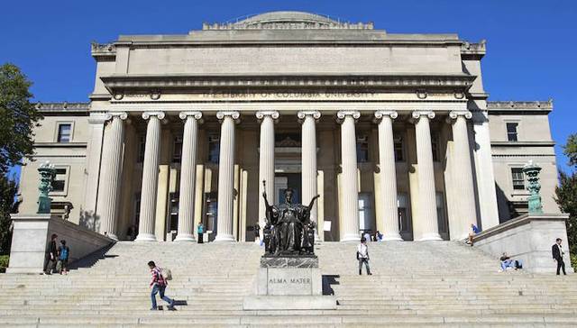 哥伦比亚大学,撕名牌