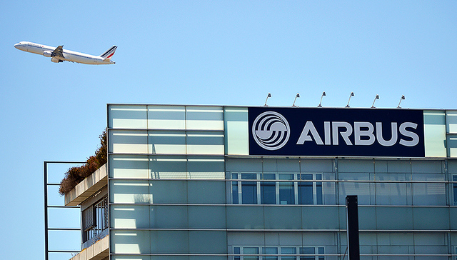 空客2016年收入670亿欧元,,,得益于A320民用订单