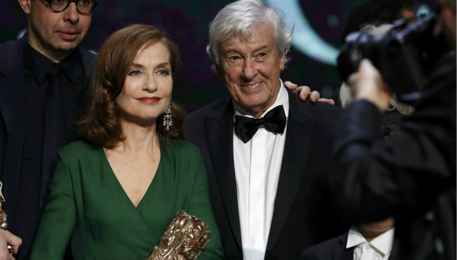 第42届法国凯撒奖揭晓 于佩尔21年后再夺最佳女主角 乔治·克鲁尼获终身成就奖