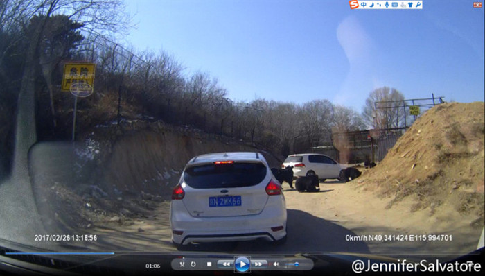 八达岭野生动物园,黑熊,投食