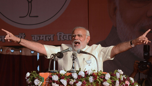 印度,废钞,莫迪