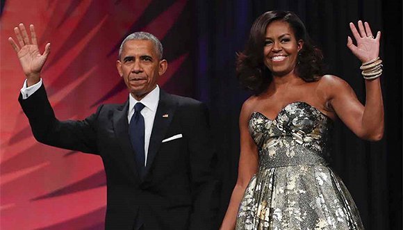 奥巴马夫妇和企鹅兰登签订6000万美元的天价书约