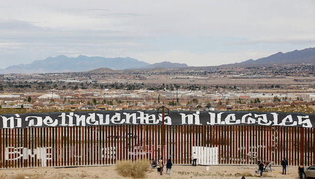 美墨边境,修墙