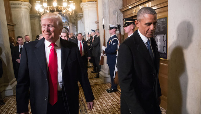 奥巴马,特朗普