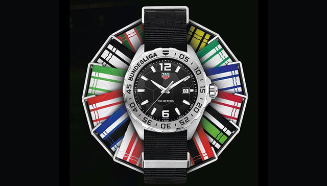 刚刚和中超推出合作表款的泰格豪雅，还有这些不错的足球表设计