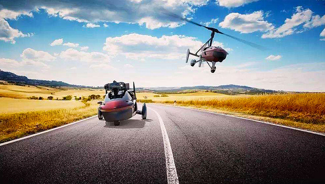 荷兰研制出世界首款商用飞行汽车