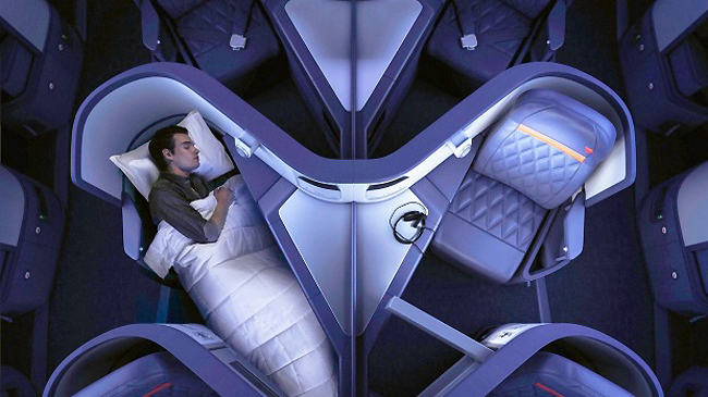 商务舱,美联航,美国航空,卡塔尔航空,阿联酋航空