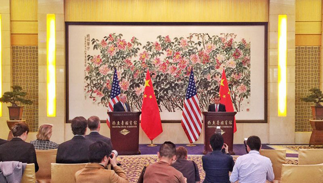 中国外交部长,美国国务卿,王毅,蒂勒森,中美关系