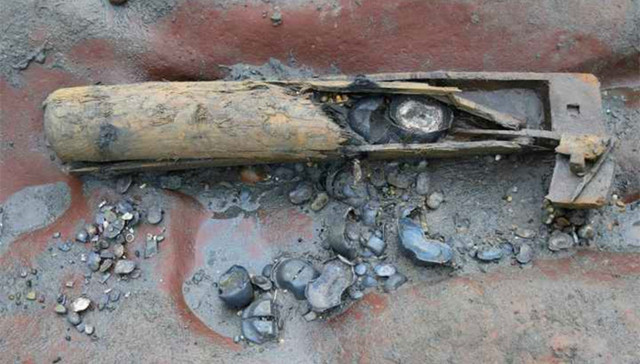 张献忠,沉银,考古