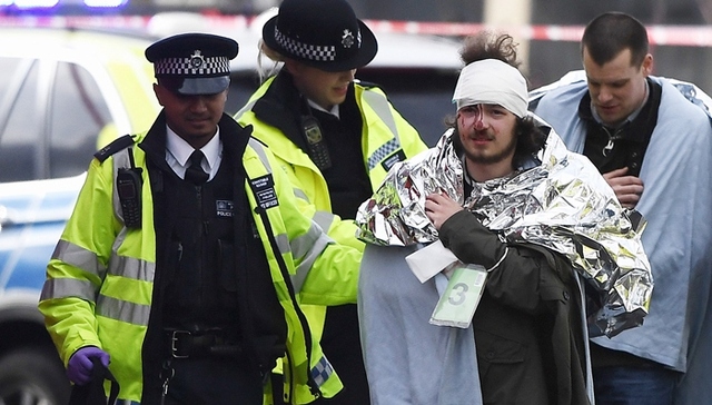 伦敦,议会大厦,恐袭,英雄,警察,目击者,ISIS