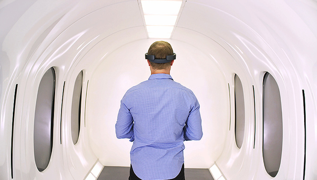 超级高铁配套的胶囊车厢开建 计划明年亮相