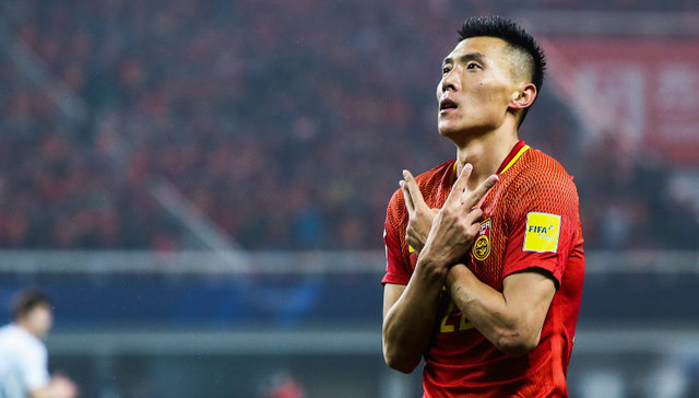 【直击】长沙福地于大宝建功 国足1-0韩国迎12强赛首胜