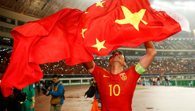 【直击】长沙夜眼泪在飞 终结“恐韩症”中国足球等太久