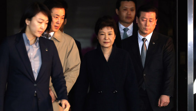韩媒：检方最快今日决定是否逮捕朴槿惠