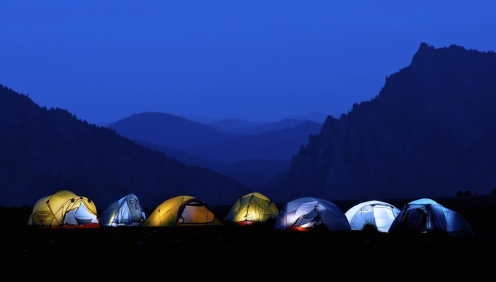 帐篷这么酷，谁还想去住酒店？