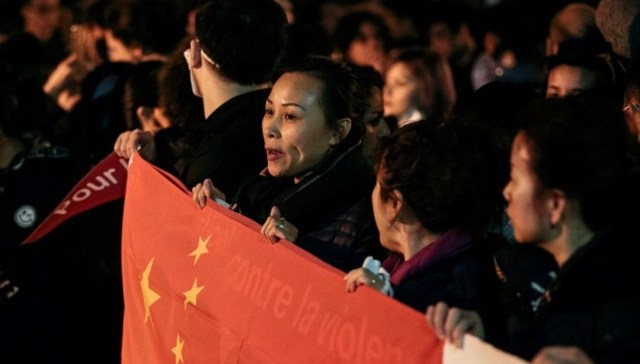 枪杀华人的巴黎警察被停职调查 中国外交部呼吁侨胞合理合法表达诉求