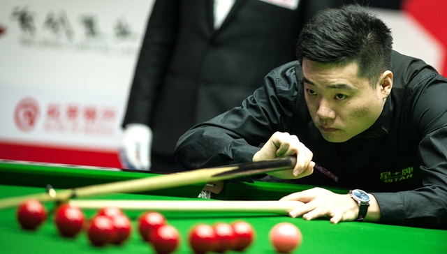 斯诺克中国赛：丁俊晖德比战轻取周跃龙 奥沙利文爆冷出局