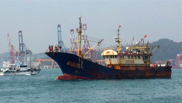 台湾,扣留,大陆渔船,渔民
