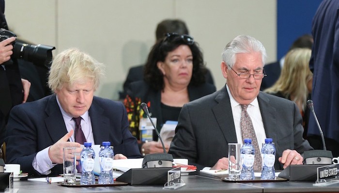 特朗普,蒂勒森,北约,军费开支