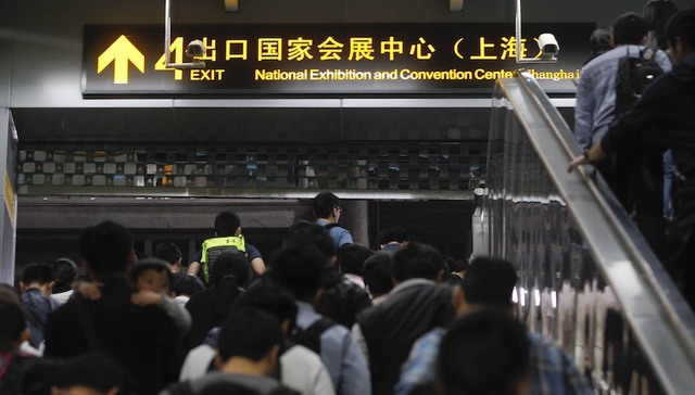 上海,地铁线,周末,延时,运行图