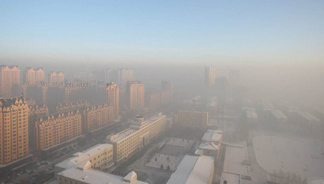 大城市,热岛效应,雾霾