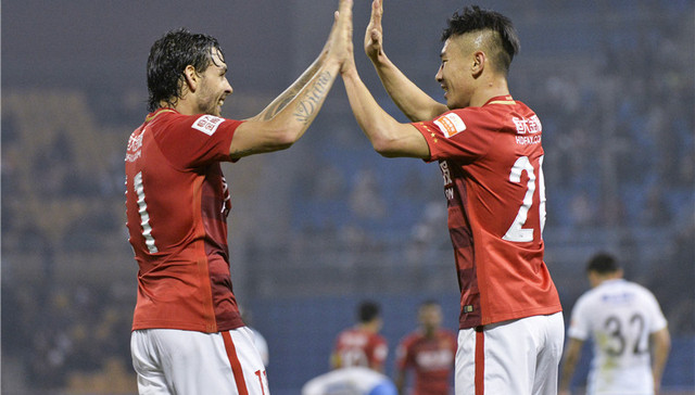 中超第5轮：恒大3球击败天津亿利 广州富力大胜辽宁不败领跑