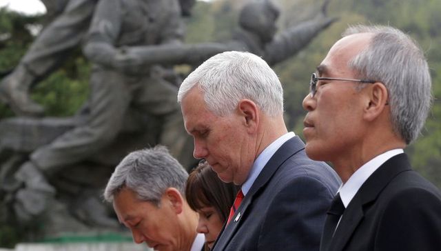 美国副总统彭斯：朝鲜最好不要试探特朗普的决心