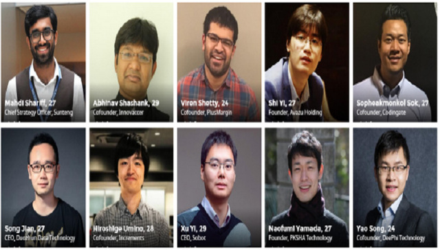 福布斯亚洲精英榜