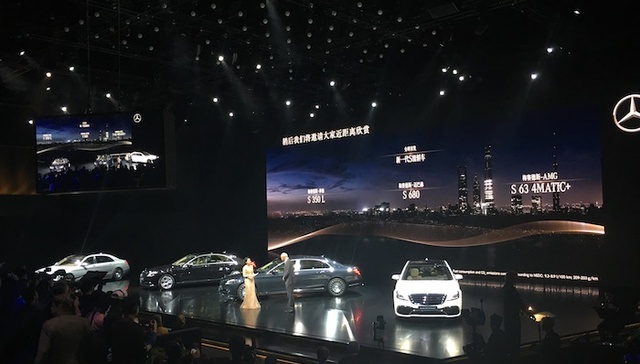 【2017上海车展】奔驰将最新旗舰轿车的首发地设在了中国